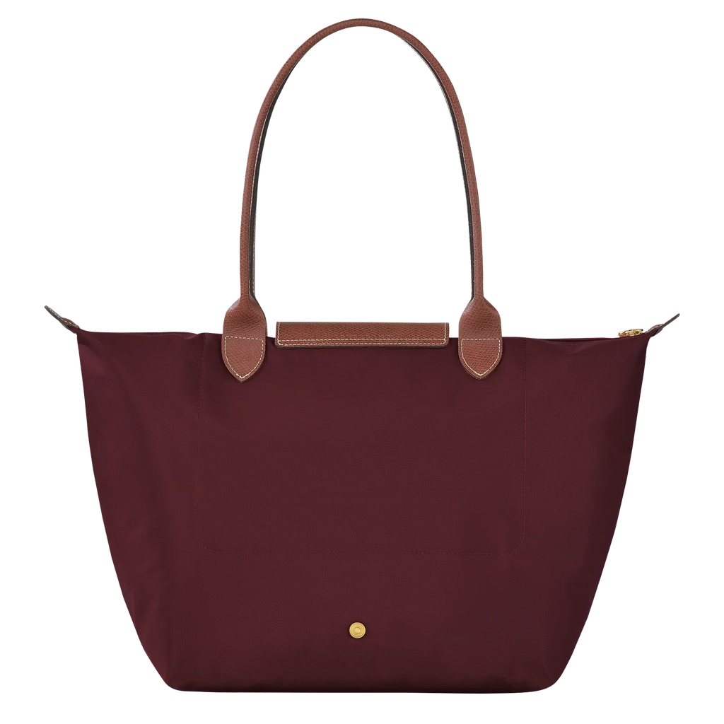 Longchamp - Bolso grande Le Pliage, burdeos