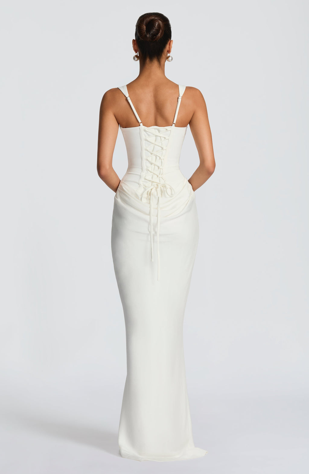 Leonor | Vestido maxi de escote cuadrado